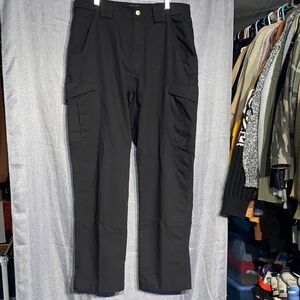 Men's Classic Black Cargo Pants